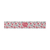 Bandeau De Faire-part Bande de ventre Invitation Rose (Plat)