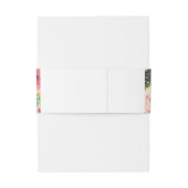 Bandeau De Faire-part Bande florale de ventre (Dos Example)