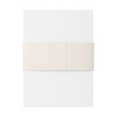 Bandeau De Faire-part Bande ventrale d'invitation à motif monogramme mar (Dos Example)