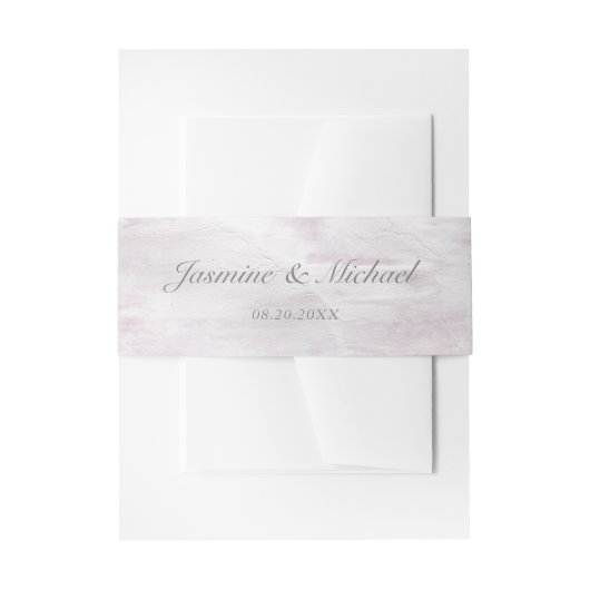 Bandeau De Faire-part bandeau de mariage aquarelle rustique pastel (Devant example)