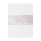 Bandeau De Faire-part bandeau de mariage aquarelle rustique pastel (Dos Example)