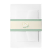 Bandeau De Faire-part Bandeau de maternité mariage eucalyptus (Devant example)