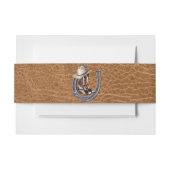 Bandeau De Faire-part Bandeau ventral d'invitation Western Ranch (Devant Example)