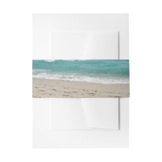 BANDEAU DE FAIRE-PART BANDES DE BELLES ENSEMBLE MARIAGE PLAGE