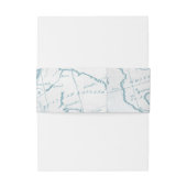 Bandeau De Faire-part Bandes du ventre nautique (Dos Example)