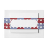 Bandeau De Faire-part Bannière étoilée (Devant Example)