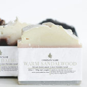 Bandeau De Faire-part Barre cosmétique Soap Belly Band Étiquette Wrap Sa