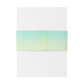 Bandeau De Faire-part Beach Look Ombre Mariage Tropical Été (Dos Example)