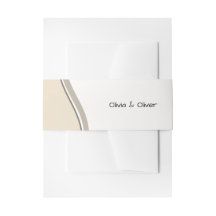 Beige, Nouveau Début, Papeterie de Mariage