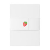 Bandeau De Faire-part Berry Sweet Anniversaire (Dos Example)