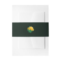 Beurre élégant Camellia jaune sur vert