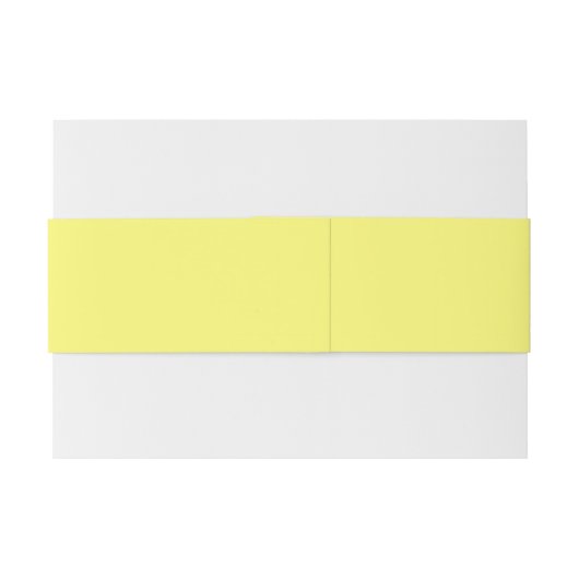 Bandeau De Faire-part Beurre jaune (Dos exemple)