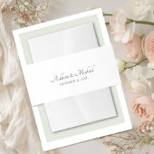 Bandeau De Faire-part Blanc minimal