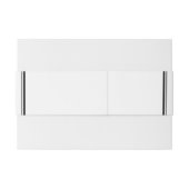 Bandeau De Faire-part BLANC Votre Design Ici - (Dos exemple)