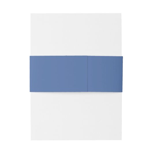 Bandeau De Faire-part Bleu Botanique Chinoiserie Crest Monogramme Mariag (Dos Example)