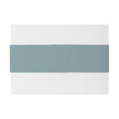 BANDEAU DE FAIRE-PART BLEU CLAIR (Dos exemple)
