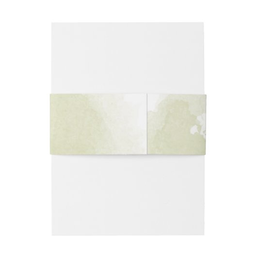 Bandeau De Faire-part bleu royal fleurs blanches vert feuille mariage (Dos Example)