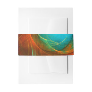 Bandeau De Faire-part Blue Eye Moderne Abstrait Art Cool Motif #16