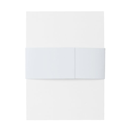 Bandeau De Faire-part Blue Hydrangea Crest Wedding Monogram (Dos Example)