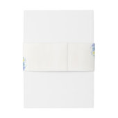 Bandeau De Faire-part Blue Mediterranean Lemon Wedding (Dos Example)