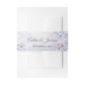 Bandeau De Faire-part Bohème printemps violet violet violet violet roux (Devant example)