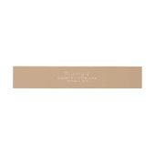 Bandeau De Faire-part Boho Abstrait | Doux Couples Mariage De (Plat)