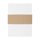 Bandeau De Faire-part Boho Abstrait | Doux Couples Mariage De (Dos Example)