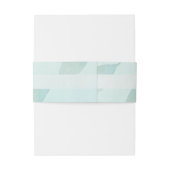 Bandeau De Faire-part Boho Aquarelle Bleu Personnalisé (Dos Example)