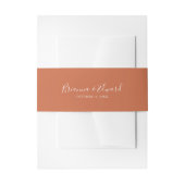 Bandeau De Faire-part Boho Botanique Mariage d'automne (Devant example)