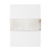 Bandeau De Faire-part Boho Chic rose Mariage floral (Dos Example)