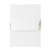 Bandeau De Faire-part Boho Faire-part de mariage Belly Band (Dos Example)