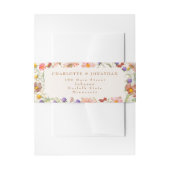 Bandeau De Faire-part Boho Floral Mariage de automne (Devant example)