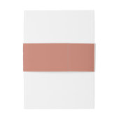 BANDEAU DE FAIRE-PART BOHO RUST MONSTERA PEONY MARIAGE DE COULEUR D'EAU (Dos Example)