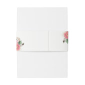 Bandeau De Faire-part Boho Tribal Feathers Boodland Belly Bandes (Dos Example)