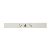 Bandeau De Faire-part Bois d'hiver (Plat)