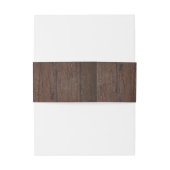 Bandeau De Faire-part Bois rustique Mason jarre et souffle du bébé (Dos Example)