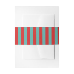 Bandeau De Faire-part Boîte aux Lettres Vibrante Sirène Rayures