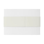 Bandeau De Faire-part Botanical Floral (Dos exemple)