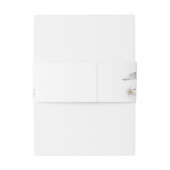 Bandeau De Faire-part Bouquet d'aquarelle de printemps Tulip Mariage (Dos Example)