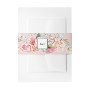 Bandeau De Faire-part Bouquet d'aquarelle de printemps Tulip Mariage