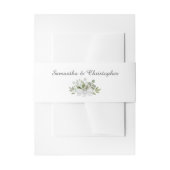 Bandeau De Faire-part Bouquet Eucalyptus rustique Mariage élégant (Devant example)