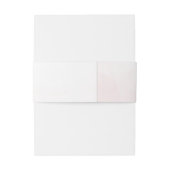 Bandeau De Faire-part Bouquet rose Mariage de monogramme (Dos Example)