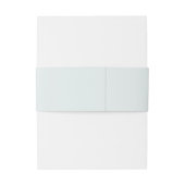 Bandeau De Faire-part Branches d'Eucalyptus simples Rustique Personnalis (Dos Example)