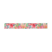 Bandeau De Faire-part Bright Tropical Floral Mariage (Plat)