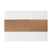 Bandeau De Faire-part Brin cuivre (Dos exemple)