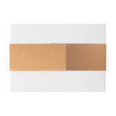 Bandeau De Faire-part Brin cuivre (Dos exemple)