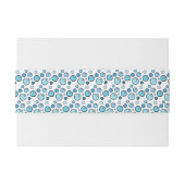 Bandeau De Faire-part Bubbles (Dos exemple)