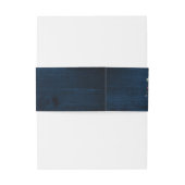 Bandeau De Faire-part Burgundy Navy Blush Floral Gold Mariage géométriqu (Dos Example)