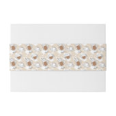 Bandeau De Faire-part Café, motif doux (Dos exemple)