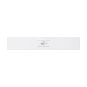 Bandeau De Faire-part Calligraphie | Mariage de Luxe (Plat)